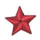 Ecusson étoile - Rouge