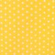 Tissu étoile blanche & jaune