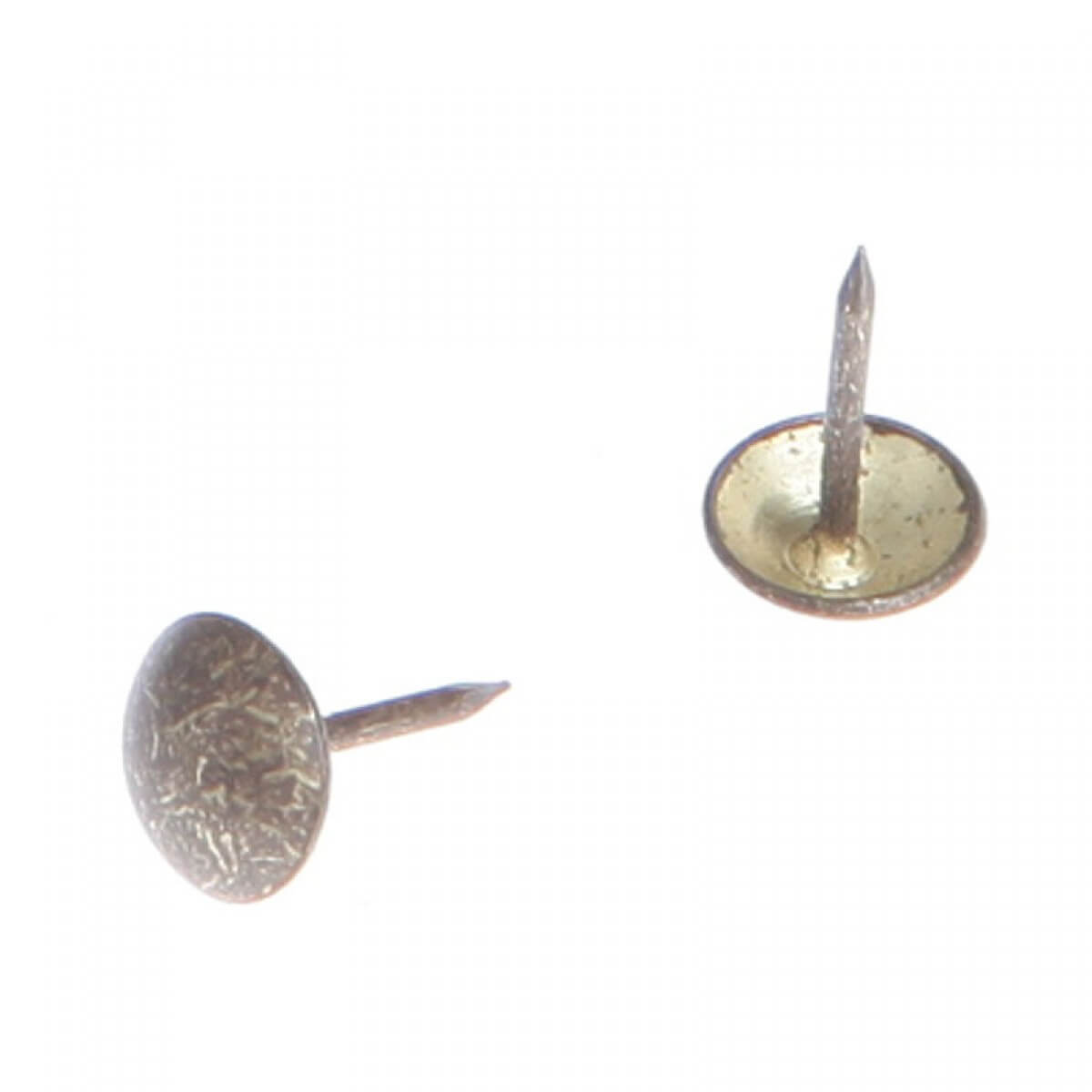 20 Clous Tapissiers Diamètre 16mm Argenté Bronze Ou Cuivre Home Déco  Bricolage 