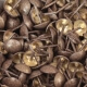 Boîte 1000 clous tapissier 10,5mm bronze vieilli 