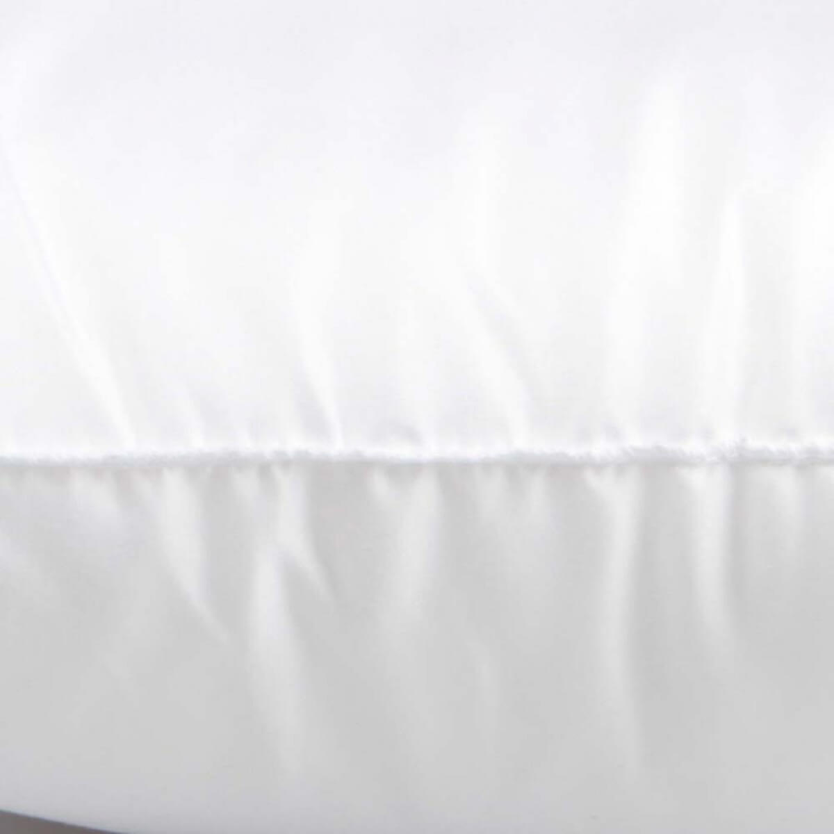 Coussin à recouvrir rond 40 cm C BULLET Blanc garnissage polyester