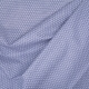 Tissu coton cretonne saki x50cm - Bleu