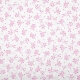 Tissu piqué de coton matelassé animaux joyeux x50cm - Rose fuchsia