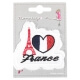 Ecusson Tour Eiffel - J'aime la France
