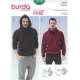 Patron sweat-shirt homme - Burda 6718