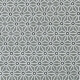 Tissu coton cretonne étoiles asanoha - Gris & blanc