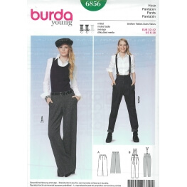 Patron de pantalon femme - Burda 6856