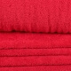 Tissu éponge rouge