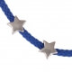 Embout cordon étoile ou bijoux décoratif - Argent