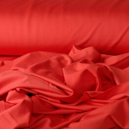 Tissu lycra uni - Rouge