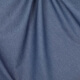 Tissu chambray uni pur coton - Bleu