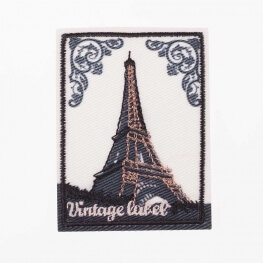 Ecusson tour Eiffel vintage
