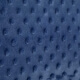 Tissu minky à pois  - Bleu marine