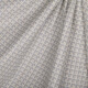 Tissu coton cretonne éventails - Gris