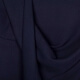 Tissu coton double gaze - Bleu marine