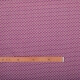 Tissu coton cretonne éventails dorées - Violet prune