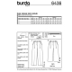 Patron de pantalon ample femme - Burda 6436