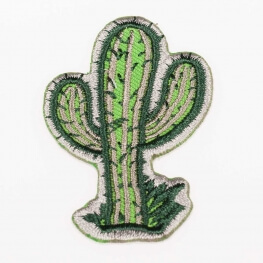 Ecusson cactus - Vert