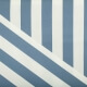 Tissu toile d'extérieur - Largeur 160cm - Rayures bleu & blanc