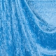Tissu panne de velours - Bleu ciel