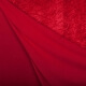 Tissu panne de velours - Rouge