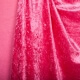 Tissu panne de velours - Rose fuchsia