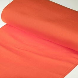 Tissu toile d'extérieur transat - Largeur 43cm - Orange