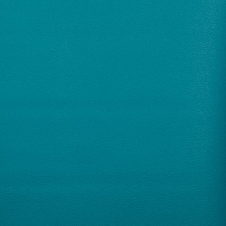 Coupon simili cuir uni, 50 x 140 cm - Bleu canard