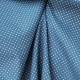 Tissu Popeline Coton Petit Pois - Bleu & Blanc