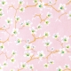 Tissu Coton Cretonne Amandier - Rose
