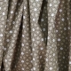 Tissu Coton Cretonne Mosaïque - Beige