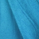 Tissu éponge uni Oeko-Tex - Bleu turquoise