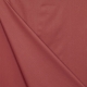 Tissu Popeline Bio Uni - Rouge Terracotta