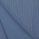 Tissu Viscose Rayures - Bleu jean & Argenté