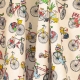 Tissu Coton Enduit Bicyclette - Multicolore