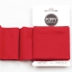 Tissu bord côte uni Poppy - Rouge