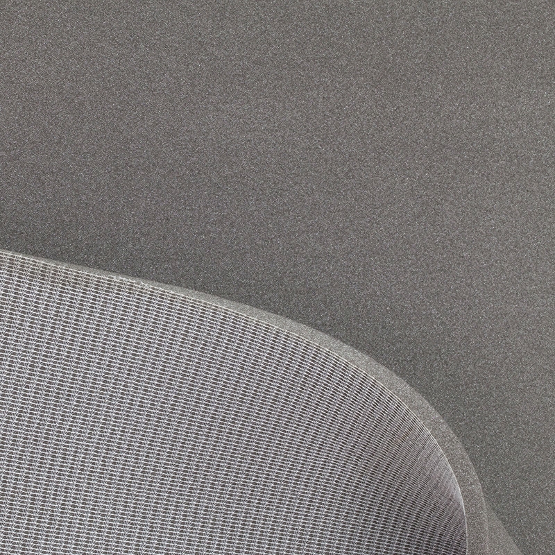 Tissu Mousse sur Résille Épaisseur 10 mm - Gris - Au mètre