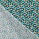 Tissu Coton Enduit Ginkgo - Émeraude