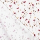 Tissu coton Double Gaze Floral - Blanc cassé