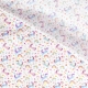 Tissu Coton Cretonne licorne féerique  - Blanc