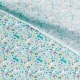 Tissu Coton Cretonne licorne féerique  - Bleu