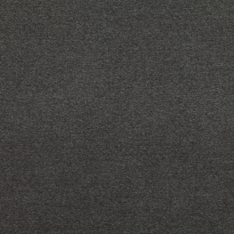 Tissu Jersey Sweat Uni Molletonné - Noir chiné