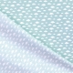 Tissu Popeline Coton Nuage - Bleu ciel