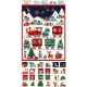 Kit DIY calendrier de l'avent à coudre - Noël & Elf