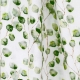 Tissu coton double Gaze Eucalyptus - Blanc