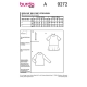 Patron T-shirt, robe – avec col roulé, Enfant 5 à 10 ans - Burda 9272