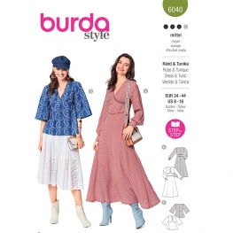 Robe / blouse, Burda 6040