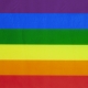 Tissu Drapeau Arc-en-Ciel - Multicolore