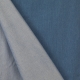 Tissu jean denim coton stretch uni - Bleu bluestone