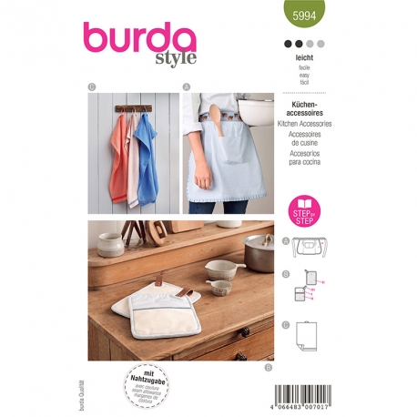 Accessoires de cuisine, Burda 5994